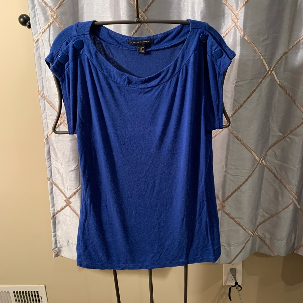 Banana Republic Deep Blue Shirt